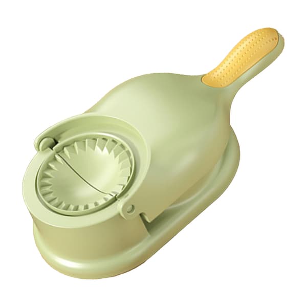 Dumpling Maker PP Manuell Dumpling Skin Maker Formpressmaskin DIY-verktyg för hemköket Grön