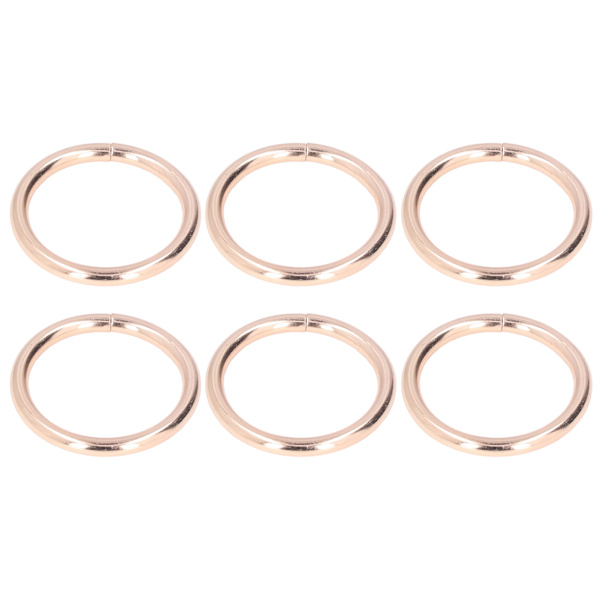 20 st metallringar 4x32mm järn robusta hållbara multifunktionella utsökta metall O-ringar guld
