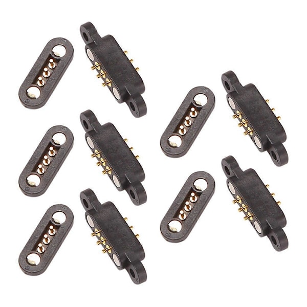 20 paria 3-nastaisia jousikuormitteisia magneettisia Pogo Pin -liittimiä, 3 asentoa