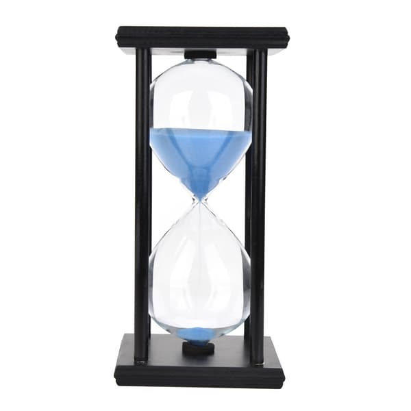 Timeglas 30 minutter Træ Sand Glas Timer Ur Mode Gaver Hjemmekontor Skrivebordsindretning