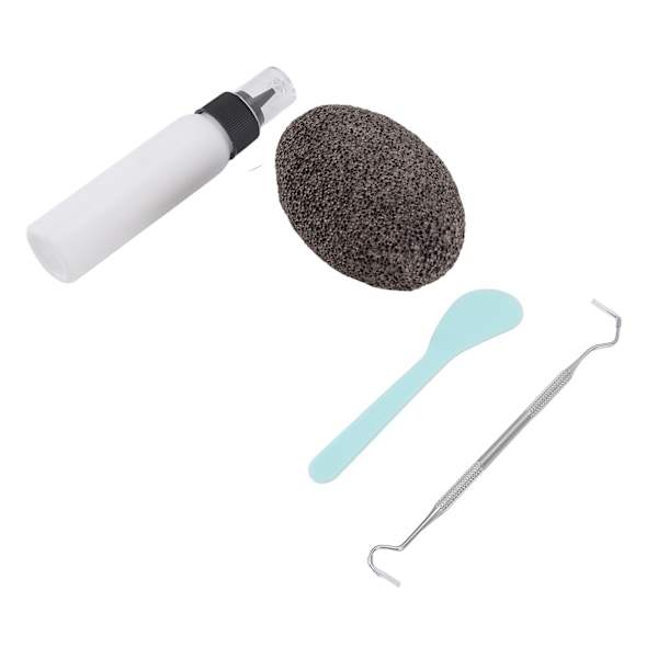 Picking Rock Kit Vit Latex Oval Stone DIY Intressant avkopplande lättnad Pick Rock Toy för vuxna Lindra spänningar