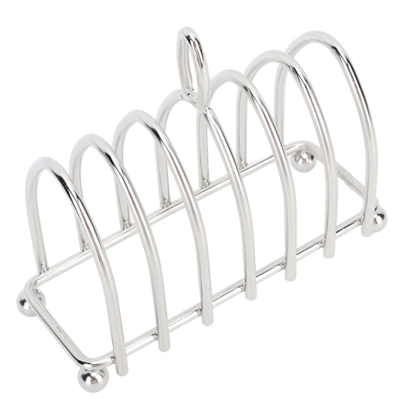 Ristestativ i rustfritt stål, lett å rengjøre, vintage, rustfritt brødriststativholder for bakestil 3 6,3x2,5 tommer