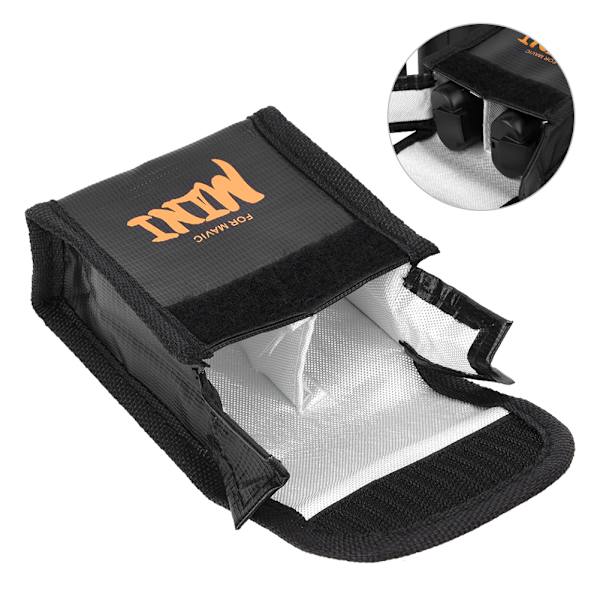 Lithium-batteri eksplosionssikker etui sikkerhedsopbevaringsbeskyttelsestaske passer til Mavic Mini DroneBlack