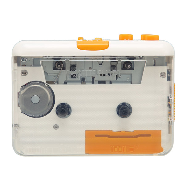 USB Cassette Converter Plug and Play Bærbar MP3 musikbåndafspiller med øretelefon til iPod PC