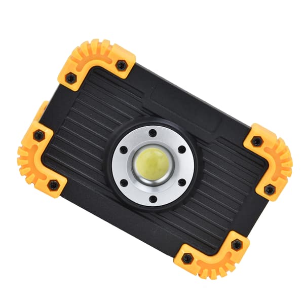 LED Nødlys Flomlys Mini COB Arbeidslys Bærbar Rund USB Lading Campinglys for Utendørs