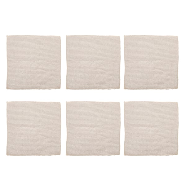 6 st grov ullbroderi tyg nålfiltning tyg DIY material sticktillbehör 36x36cm