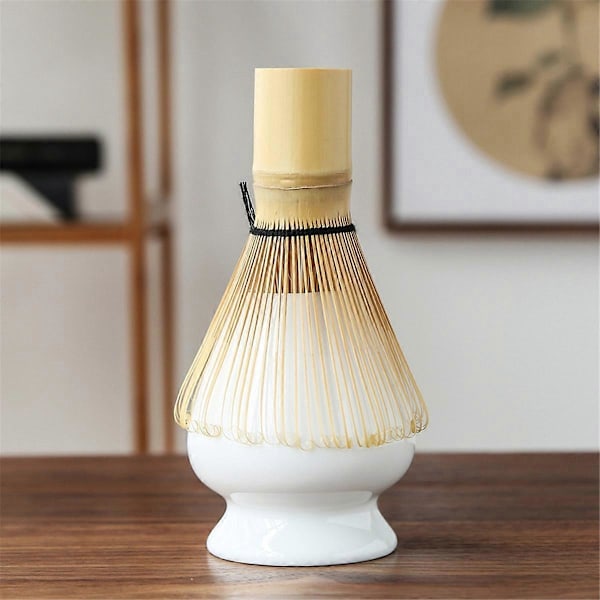Japanskt Matcha Te Set Inomhus Dricka Te Tillverkningsverktyg Bambuskål