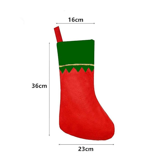Joulusukat, 2 kpl, 36 cm, yksilölliset joulusukat, joulusukka, joulukoriste, joulun perhelomalle