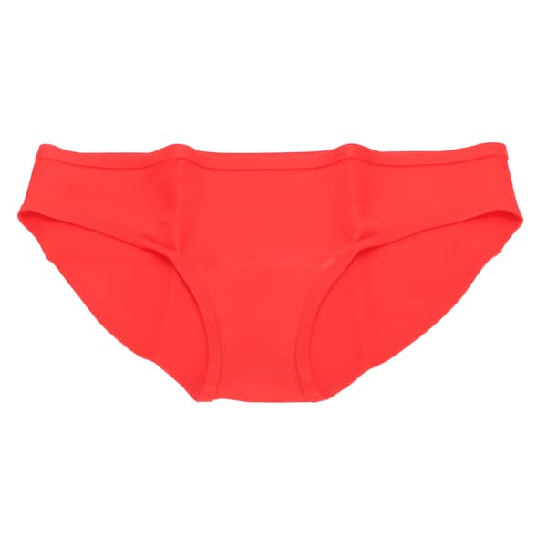 Dame Badeshorts Rød Blød Elastisk Sømløs Menstruationsperiode Silikone Badebund til Svømmepøl