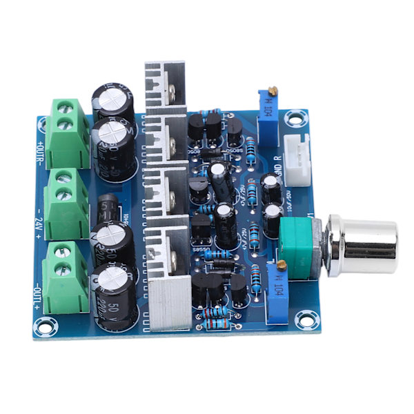 Klass A Analog Krets Effektförstärkarkort 2 Kanal Ljudförstärkarkretsmodul DC24V 2A