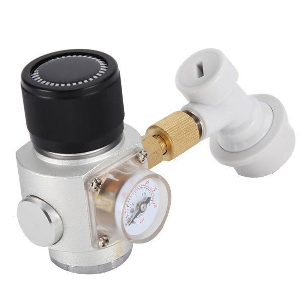 Homebrew CO2 Mini Gas Regulator med Corny Keg Gas Ball Lock Disconnect