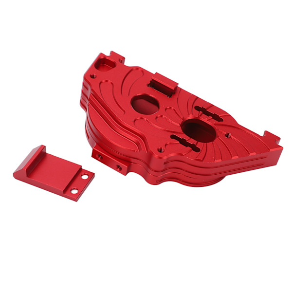 RC-växellådssats Aluminium växellådslåda med skruvar för ARRMA GRANITE SENTON 1/10 RC fordonsröd