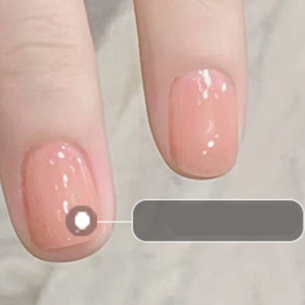 Nagellack Gel Vattenbaserad Hög Glans Blank Hållbar Frostad Nagellack för Damer B01