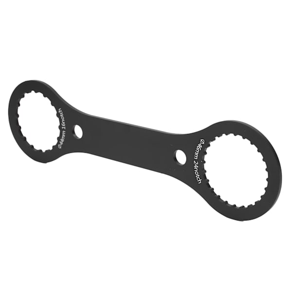 Cykel BB skruenøgle bundbeslag Værktøj 44mm 46mm 16 24 hak BB Installationsfjerner Værktøj Sort