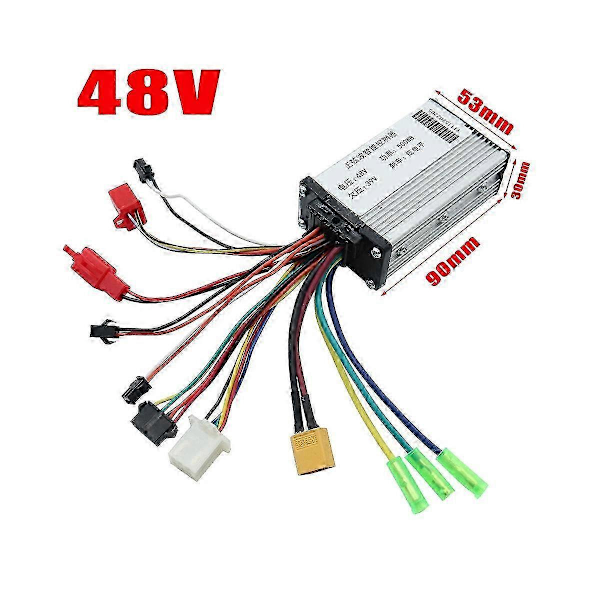 48V 500W Kontroller MR-100 LCD Display Mätare Instrumentbräda Kit kompatibelt med KUGOO Elektrisk