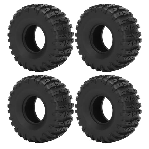 4st Universal Gummidäck RC Modellbil Däckskinn Ersättningstillbehör 135/62mm