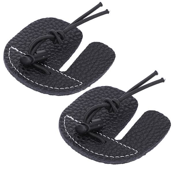2 stk. håndbeskyttere i mikrofiber til traditionelle recurvebuer