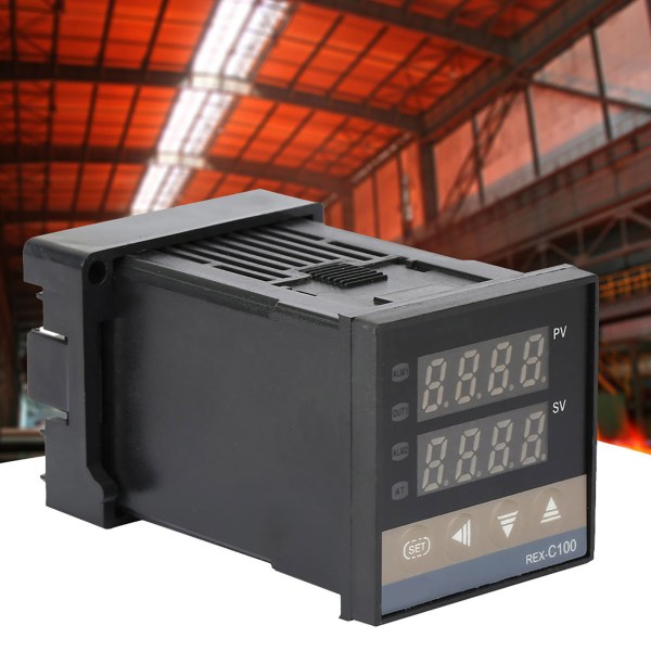 PID digital temperaturregulator reläutgång REX C100FK02-M*AN-1 st