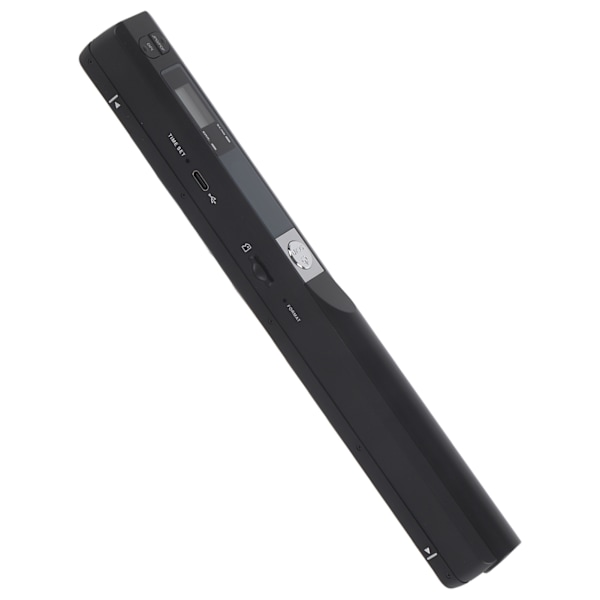 Bärbar skanner Handhållen Mini Liten Pen Typ ABS DriveFree Skanningsutrustning A4