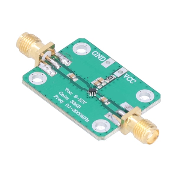 RF bredbandsförstärkare 0,12000MHz 912VDC 37mA 30+dB High Gain SMAK hona LNA-förstärkare med låg brus