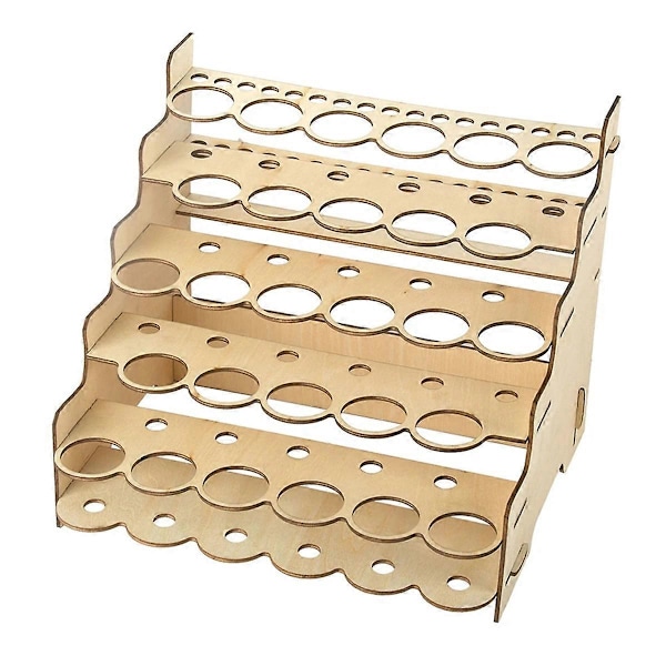 Modellfärg Organizer Enkel Flerlagers Delikat Hållare DIY 149