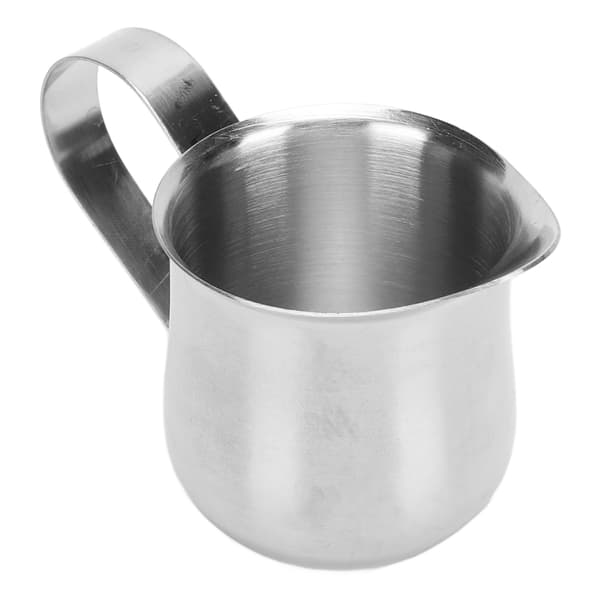 Mælkeskummerkande i rustfrit stål Ergonomisk mælkeskummerkande Kande til kaffe 2 oz