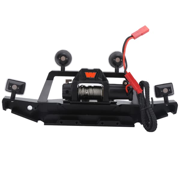 Frontkofanger med LED-lys elektrisk spil og controller til Traxxas TRX4/Axial Scx10 II