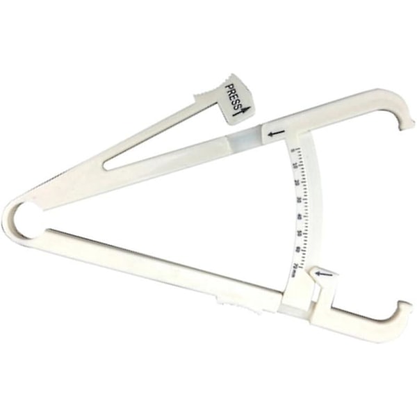 Kehon rasvan mittauslaite Adipometer Valkoinen