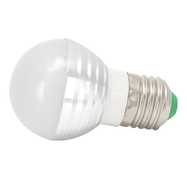 RGB Glödlampa Fjärrkontroll E27 7 Färger Bytande Ambient Lamp KTV Bar Club Dekoration 85-265V
