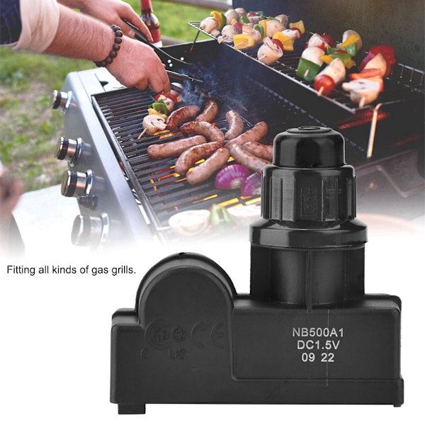 Gnistskaper Push Button Tenner AA Batteri BBQ Gassgrill Tenner 1 Uttak Batteri Ekskludert