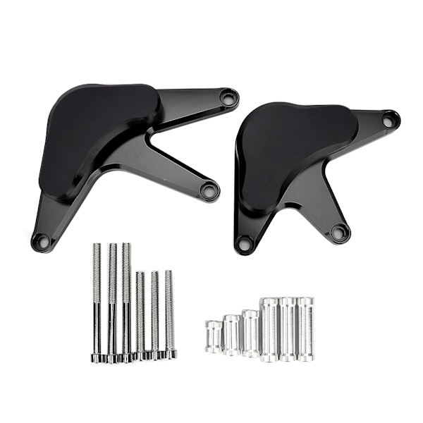 Motorbeskyttelsesskyder Crash Pad Faldsikring Passer til Honda CBR1000RR 08-17 (Sort)