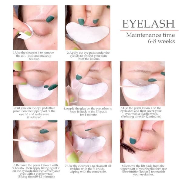 Ögonfranslyft Kit Lashlifting Set Ögonfranslyft Ögonfranspermanent Kit för Fest Bröllop Dagligt bruk