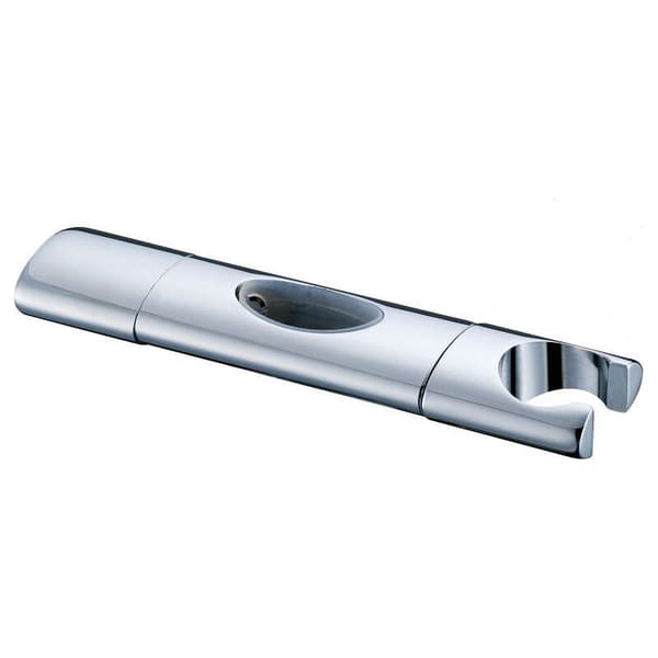 Brusehovedholder til standard Ellipse brusestang 32 x 17 mm - forkromet ABS