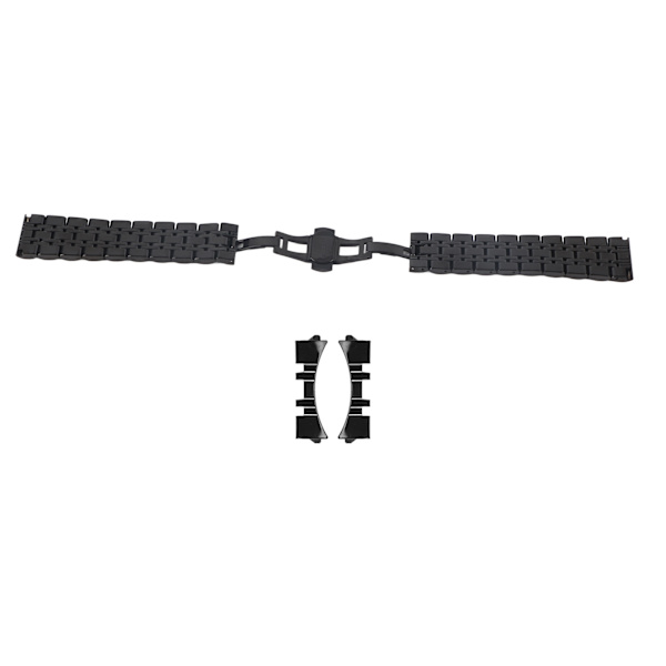Justerbart watch i rostfritt stål Bärbart utbytes klockbandsdelar Tillbehör 22 mm / 0,87 tum
