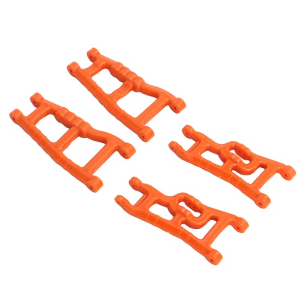 RC For- og Bagophængsningsarm Sæt Svingarm Montering til Rustler Stampede Slash 1/10 2wd RC Biler Orange