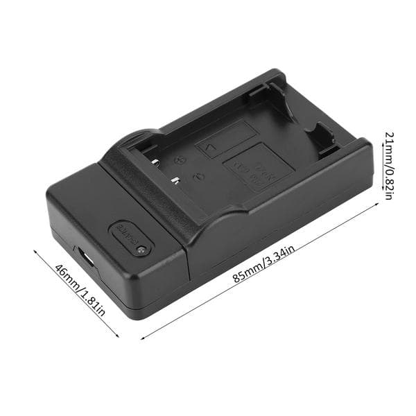 NB-7L Camera Battery Charger with Micro USB Interface for Canon PowerShot G11 G10 SX30 G12 SX30IS, Single Charging Slot