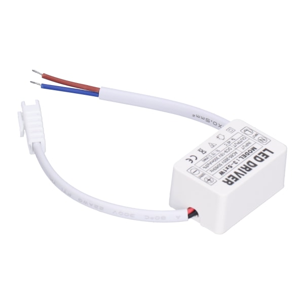 LED-drivrutin 300mA 9‑18VDC Liten storlek Enkel installation Bra värmeavledning LED-transformator för hemmet