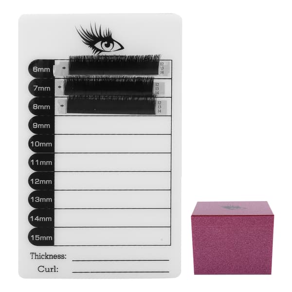 Akryl Øjenvippe Opbevaringsboks 10 Lag Øjenvippe Opbevaringsboks Display Makeup Organizer