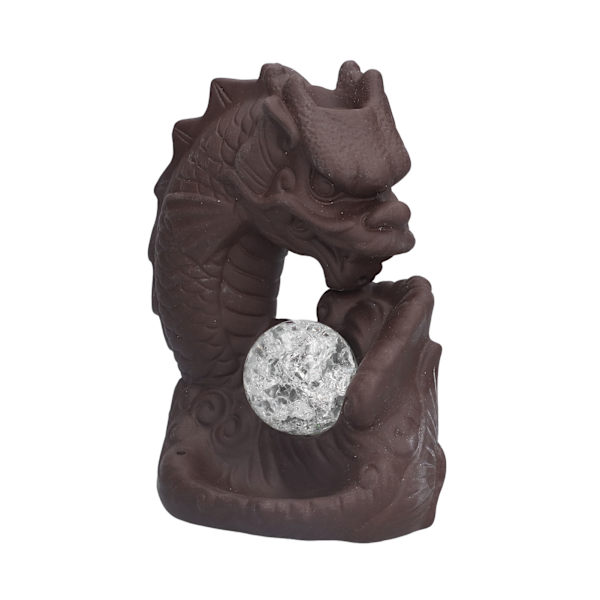 Røg Vandfald Tilbageflow Røgelse Brænder Keramisk Røgelse Holder Drage Aroma Brænder Hjem Dekoration Ornament