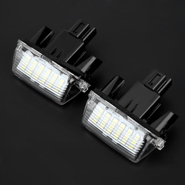 2 stk. 18 LED Perler Nummerplade LED Lys Lampe Passer til Toyota