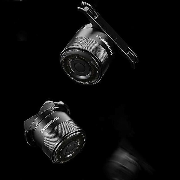 ROCKBROS Sykkel Baklys MTB Landeveissykkel Natt Sykling Baklys Smart Bremsesensor Varsellys Vanntette Sykkeltilbehør