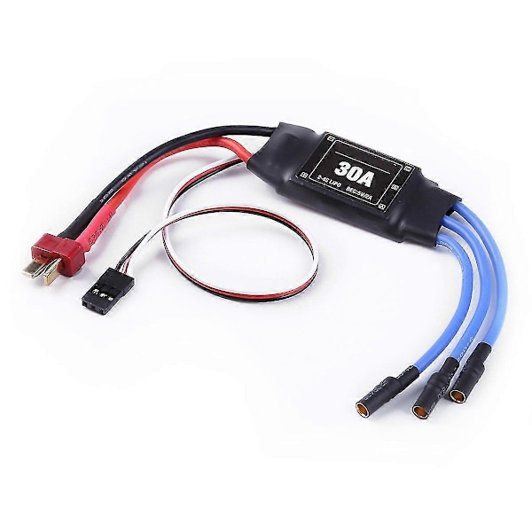 2-pack 2212 1400Kv/2200Kv Borstlös Outrunner Motor med Fäste 10T/6T+30A ESC kompatibel med Rc Flygplan Quadco