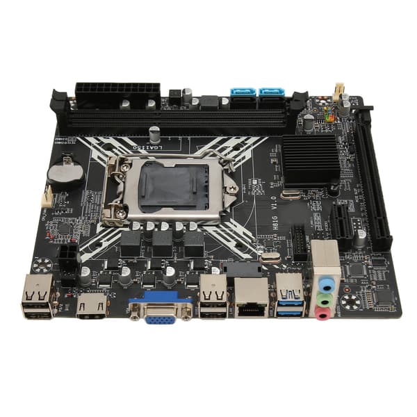 H81G Bundkort DDR3 Hukommelsespladser USB3.0 SATA3.0 Computer Bundkort til Core til Celeron til Pentium E3 V3 LGA1150