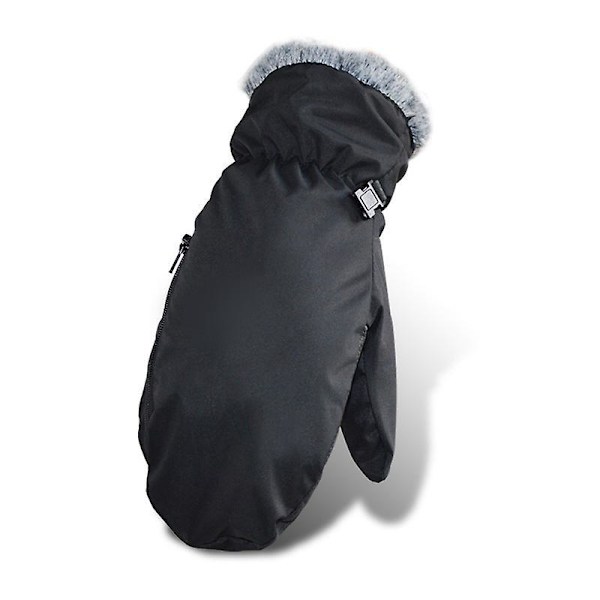 Tjocka Palm Skidhandskar - Vinter Snö Utomhus Sport, Unisex, Varma & Vindtäta