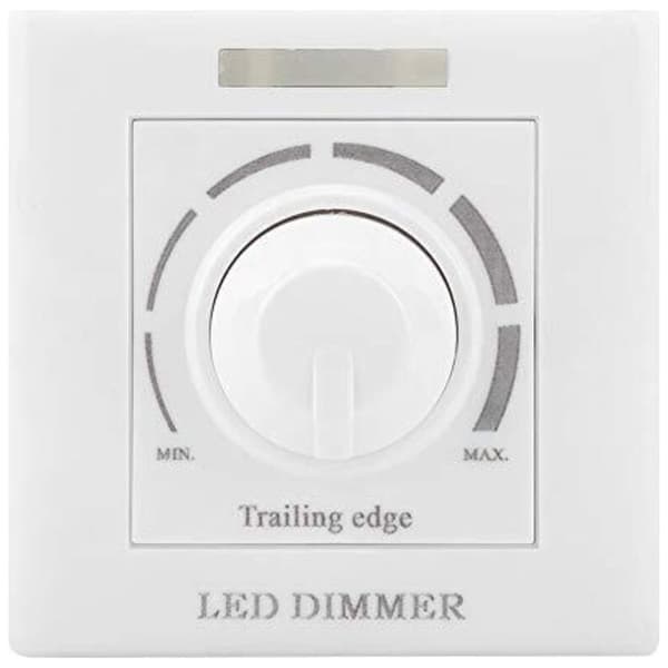 LED Dimmerbryter, 220V 200W med Infrarød Fjernkontroll, Universell LED Dimmerbryter, Lysdimmer Knappebryter,
