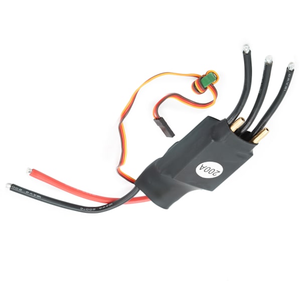 200A ESC børsteløs vandkøling elektrisk hastighedsregulator ESC til RC bådmodel