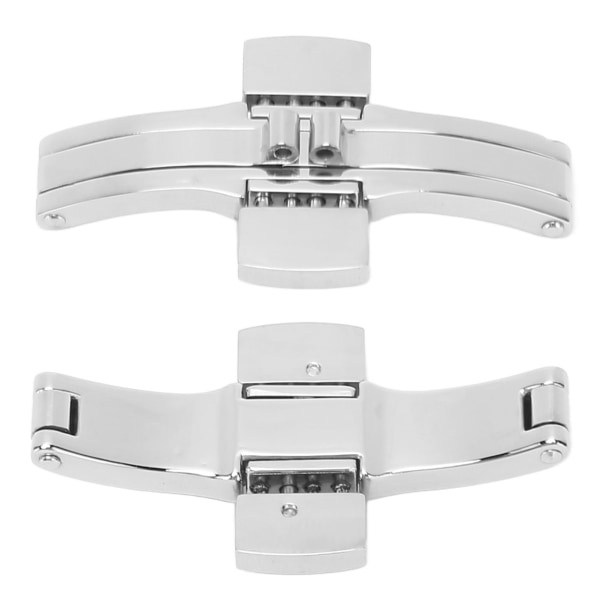 2,5-3 mm watch i rostfritt stål, utbyte med snäpplås Klockbandslås 3 X 15