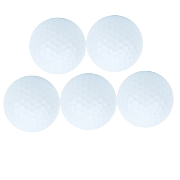 5 kpl:n kelluva harjoitusgolfpallo vesigolfin urheilun harjoitteluväline sisä- ja ulkokäyttöön