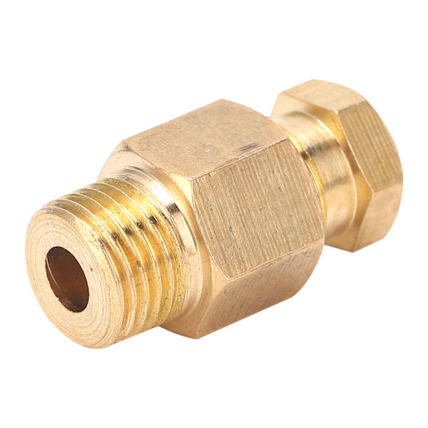 Olierørfitting Albue Messing Lige Blokforbinder Adapter til Rørforbindelse PD610