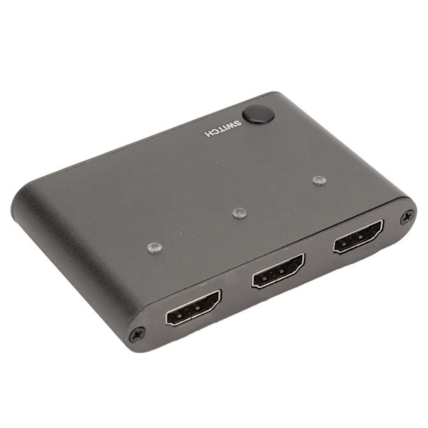 HD-multimediagrenseswitch 3-i-1-ut 3 Gbps-överföring 3-portars 4K-switcherdelare för datorer telefoner